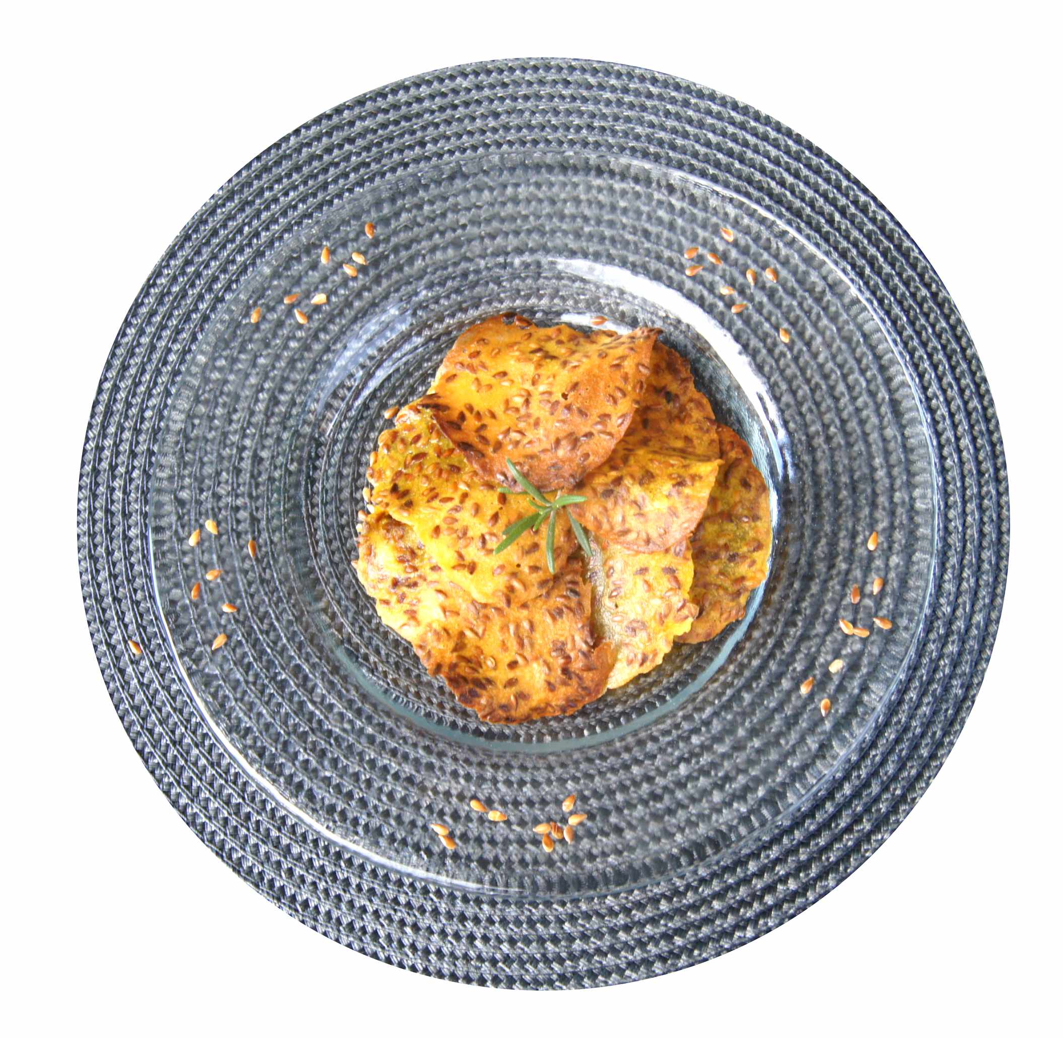 Chips de maïs aux graines de lin