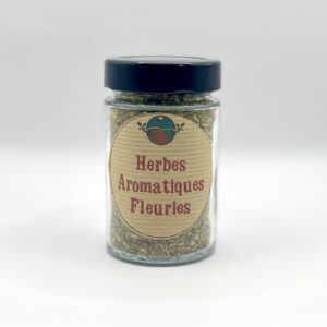 Herbes aromatiques fleuries